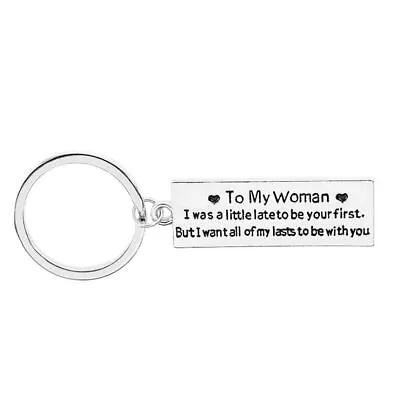 Couple Lovers  To My Man To My Woman  Key Chains Keychain Keyring Jewelry Gift • $3.19