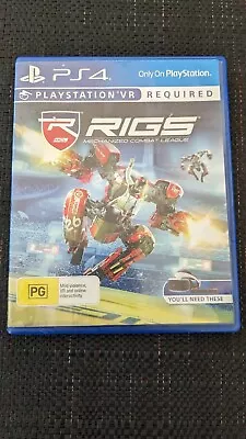 Rigs Mechanized Combat League Playstation VR PSVR Game PS4 • $15