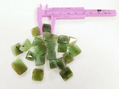 $15 • Buy Last One! Siberian Jade Rough Cabochon Wire Wrapping Tumbled Jewelry 34g J34