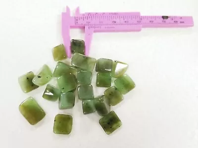 $15 • Buy Last One! Siberian Jade Rough Cabochon Wire Wrapping Tumbled Jewelry 34g J34