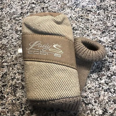 Vintage Pink Tan Lady Cobra Headcover Cover 3 Wood #3 • $12.33
