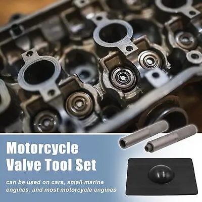 Metal Spring Compressor Remover Valve Splitter Repire Tool Set For Motorcycle • $18.04