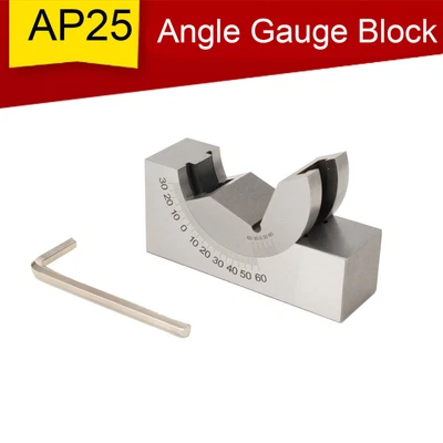 $29 • Buy Adjustable Angle Block Set V Angle 0°-60° Gauge Block Precision Micro Milling US