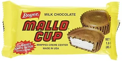 Boyer Mallo Cups Milk Chocolate Whipped Creme Center 24ct FREE SHIPPING • $39.99