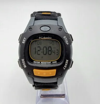 Men's Columbia CL-5000 Resin Digital Multifunction Quartz Watch New Battery • $24.99