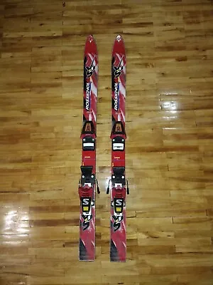 Rossignol Junior Kids Youth Jr Downhill Skis Size 100 Cm W/ Bindings Boys Girls • $69.93