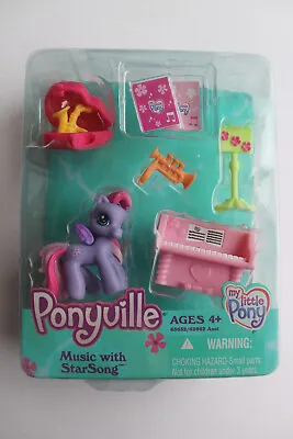 My Little Pony Ponyville - Music With Star Song (Hasbro 2007 NEW) • $19.99