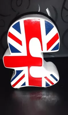 British Pound Sterling £ Union Jack Money Savings Box • £9.99