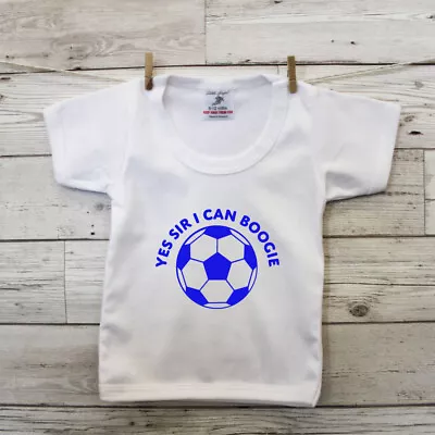 Scotland Baby T Shirt-Yes Sir I Can Boogie With Football-Yes Sir I Can Boogie • £9