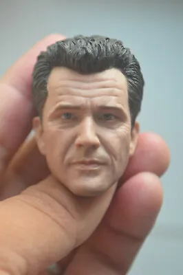 1/6 Scale Mel Gibson Male Head Sculpt For 12'' Hot Toys Phicen Male Figure Body • $19.99