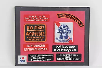 Framed KNUCKLEHEAD Live Music Bar KC MO Stickers & Patches Beer Etc Framed • $49.99