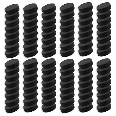 Swing Sports Hockey Pucks Bulk Set - 100pk Rubber 6oz Black Hockey Biscuits • $97.97