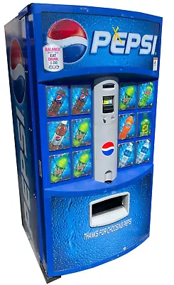 Dixie Narco 501E HVV Pepsi Beverage Soda Vending Machine FREE SHIPPING • $2399.99