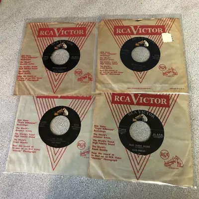 Elvis Presley 45 Rpm Vinyl Records 1956 • $9.99