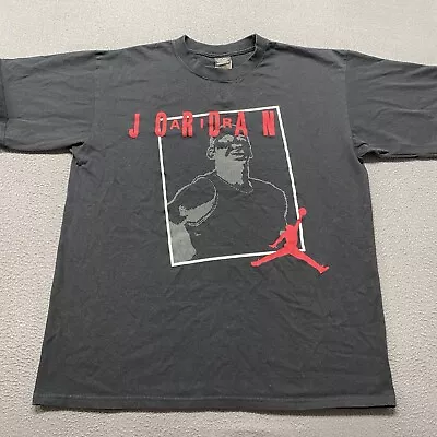 Vintage Nike Air Jordan Shirt Mens Large Michael Jordan 23 Jumpman Retro Y2K 90s • $24.99