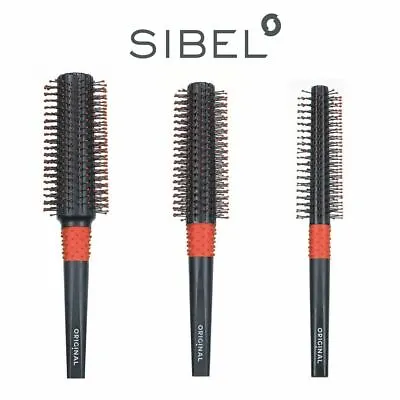 Sibel Antistatic Round Radial Hair Brushes 25 35 45 Mm Professional Ball Tips • £6.69