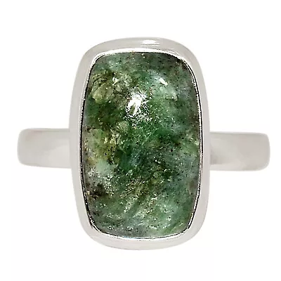 Natural Mermaid Kyanite 925 Sterling Silver Ring Jewelry S.10.5 ALLR-25276 • $15.99