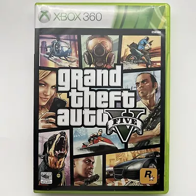 Grand Theft Auto V Xbox 360 With Manual/Map Japanese NTSC-J *Tested & Working* • $14.95