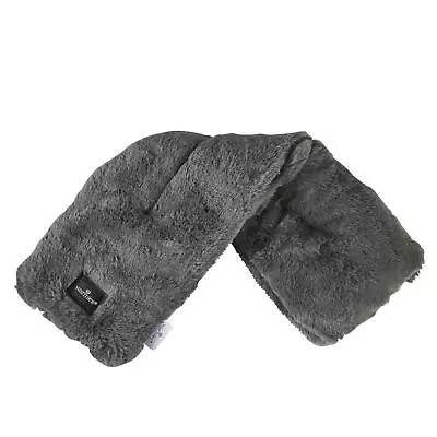 Warmies Luxury Lavender Scent Faux Fur Microwaveable Soothing Neck Wrap - Steel • £19.49