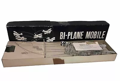 OTAGIRI Bi-Plane MOBILE NOS NIB Japan Kinetic Sculpture Vintage Rare 16-99 • $75