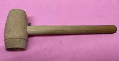 £14 • Buy Antique Little Hammer Wooden Gavel 8  Long Kitchen Meat Tenderiser 1950s Tools