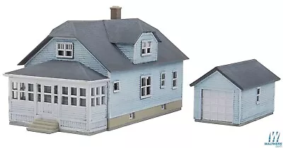 Walthers 933-3889 American Bungalow Kit - 3-7/16 X 2 X 2  N Scale • $33.99