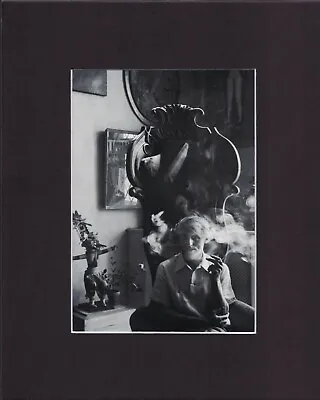 8X10  Matted Print Art Portrait Picture Arnold Newman: Max Ernst 1942 New York • $13.99