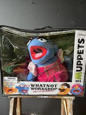 The Muppets Whatnot Workshop Blue Puppet & Accessory FAO Schwarz Disney • $85