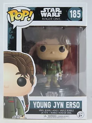 Star Wars Funko Pop - Young Jyn Erso - Rogue One - No. 185 - Free Protector • $25