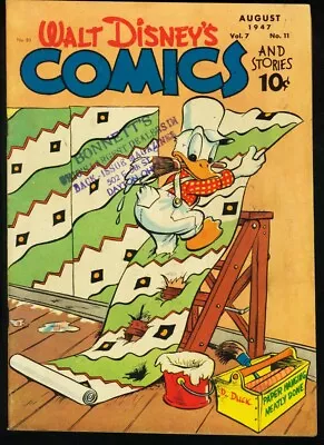 Walt Disney Comics And Stories #83-1947-carl Barks Fn • $70.12