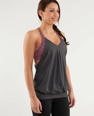 $29.95 • Buy Lululemon Practice Freely Tank Wee Are From Space/black March Multi 4/xs 