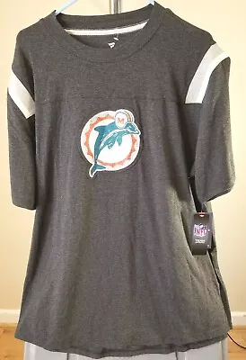 Miami Dolphins NFL Fanatics Classic Black Team Logo 2XL T-Shirt • $29.99