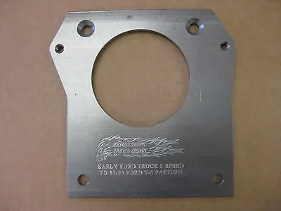 BELLHOUSING ADAPTER: 1964 & Older Ford Truck W/ 3-speed BH To 1983-93 Ford V8 T5 • $325