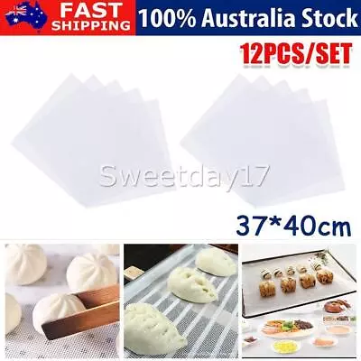 12x Reusable Non Stick Silicone Dehydrator Sheets For Fruit Dryer Mesh Food OZ • $23.25