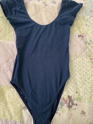 £1.50 • Buy Leotard Ballet Or Dance Navy Blue Size 4 Short Sleeve