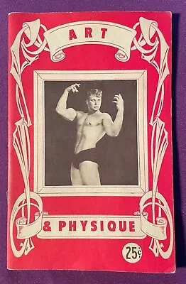 GAY: Vtg C.1954 Beefcake Physique Muscle Digest Mag ART & PHYSIQUE #1 Al Urban • $31