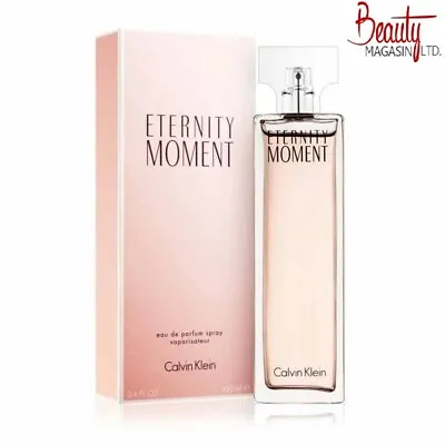 Calvin Klein CK ETERNITY MOMENT For Her 100ml EDP Spray Womens Perfume Fragrance • £28.90