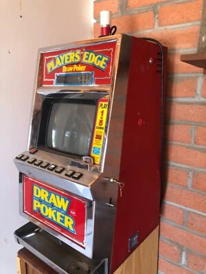 $750 • Buy Vintage SLOT Machine Reno Nevada Casino Gambling Machine 1980s Draw Poker W Key!