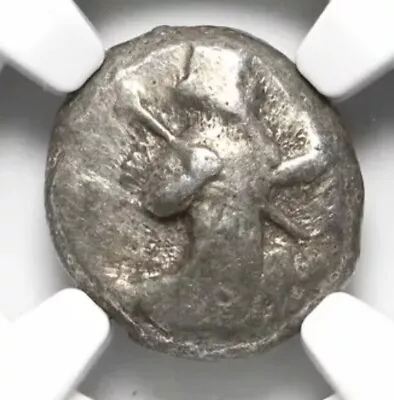 NGC F FINE Achaemenid Persian Empire 5th Century BC Siglos Coin NICE STRIKE! • $137.74