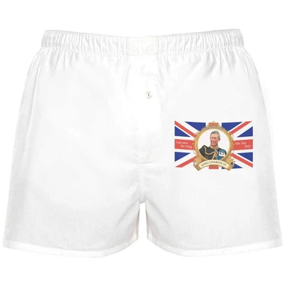 £12.99 • Buy 'King's Coronation Union Jack Flag' Boxer Shorts / Underwear (BX038176)