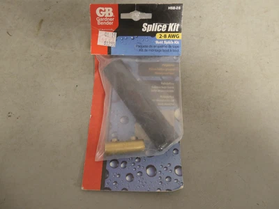 $14 • Buy Gardner Bender HSB-28 Splice Kit 2-8AWG