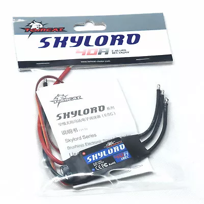 Dynam Part DYE-1004 40A ESC Brushless RC Helicopter Airplane Speed Controller • $30