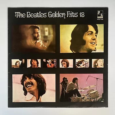 The Beatles - Golden Hits Lp - Very Rare Malay Pressing - Malaysian John Lennon • $99.95