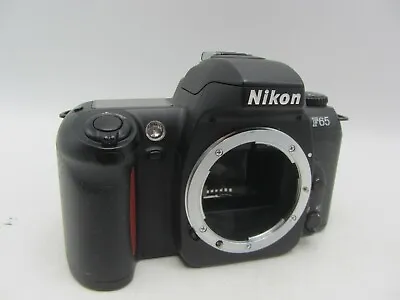 Nikon F65 AF Auto Focus 35mm SLR Film Camera Body Black Parts AS-IS • $13.28