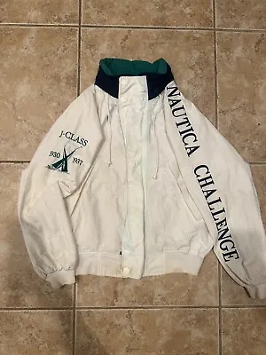 Vintage Nautica Windbreaker Jacket Mens Medium • $40