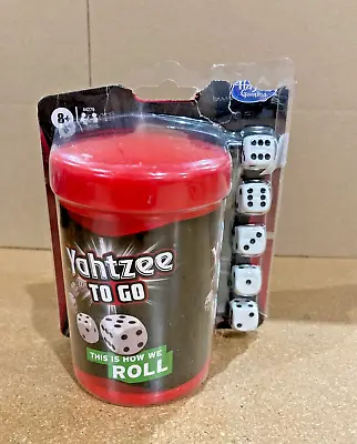 Yahtzee To Go Travel Dice Game Hasbro Gaming  Shake & Score / Damaged Package* • $7.99