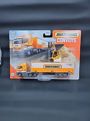 Matchbox Convoys MBX Cabover Box Trailer & Power Lift NIB • $13.47