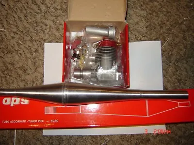 OPS .45 Nitro RC Marine Engine & OPS Tuned PipeOPS HeaderNitro Boat EngineNEW • $480