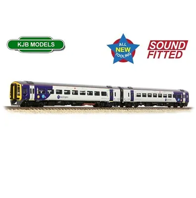 N Gauge Farish 371-858SF DCC SOUND Class 158 2 Car DMU 158844 Northern • £369.95