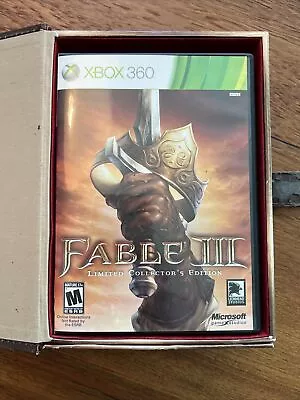 Xbox 360 Fable 3 Limited Collector’s Edition With Coin And Cards • $29.99